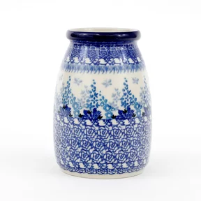 Wazon ceramiczny 196 h-12,5cm <br> 3277X Kwiat ostróżki
